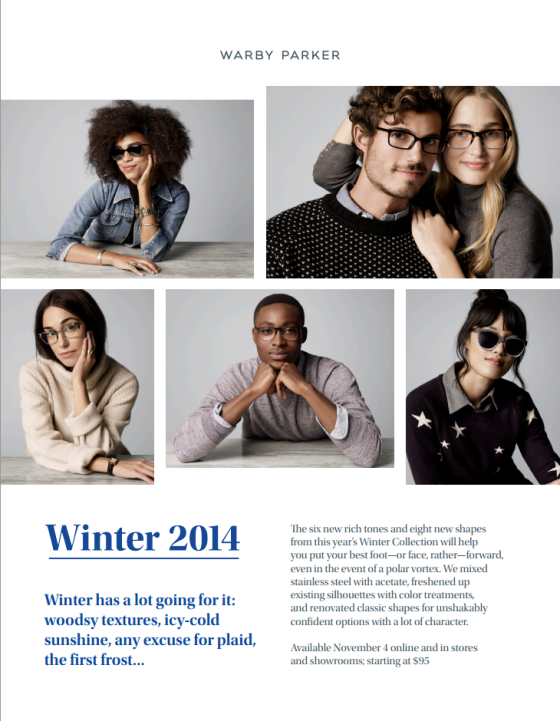 Winter 2014 - Warby